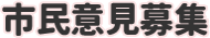 市民意見募集