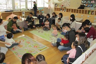 1歳児ふれあい