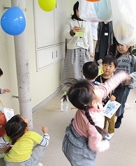 3歳児参観の様子