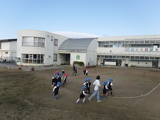 駆け足