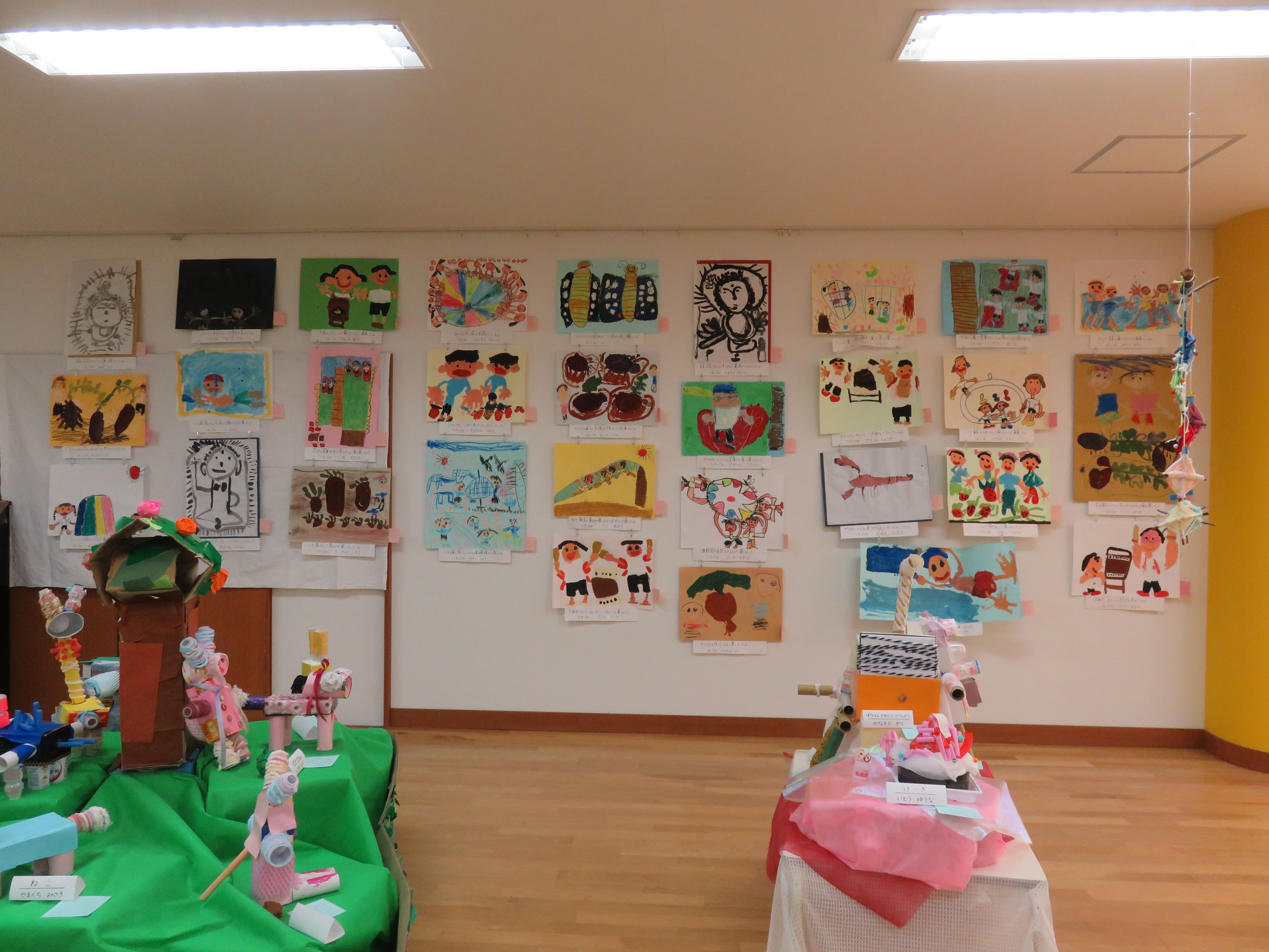 作品展の様子