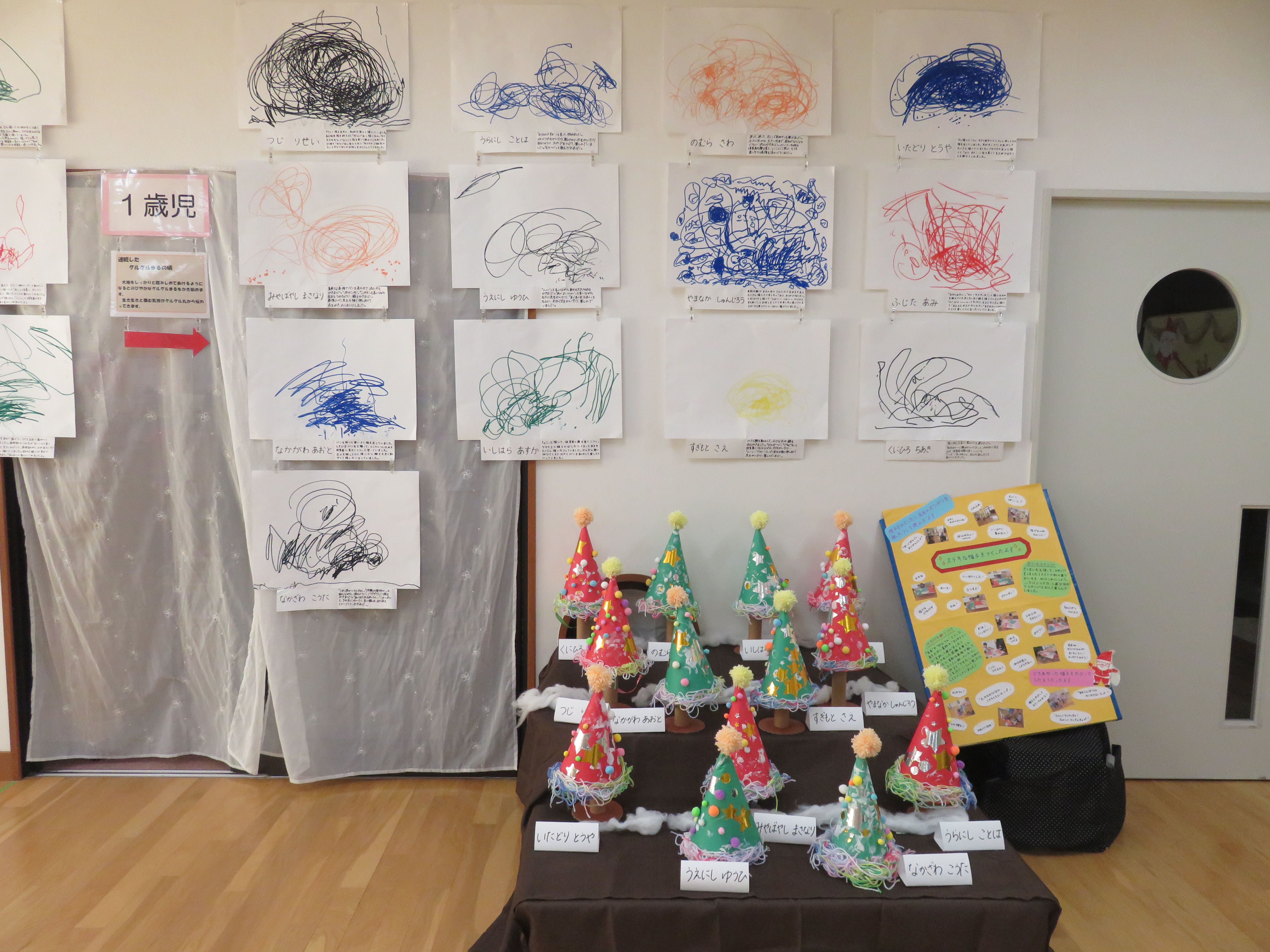 作品展の展示