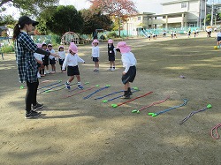 ピョンピョン跳ぶよ