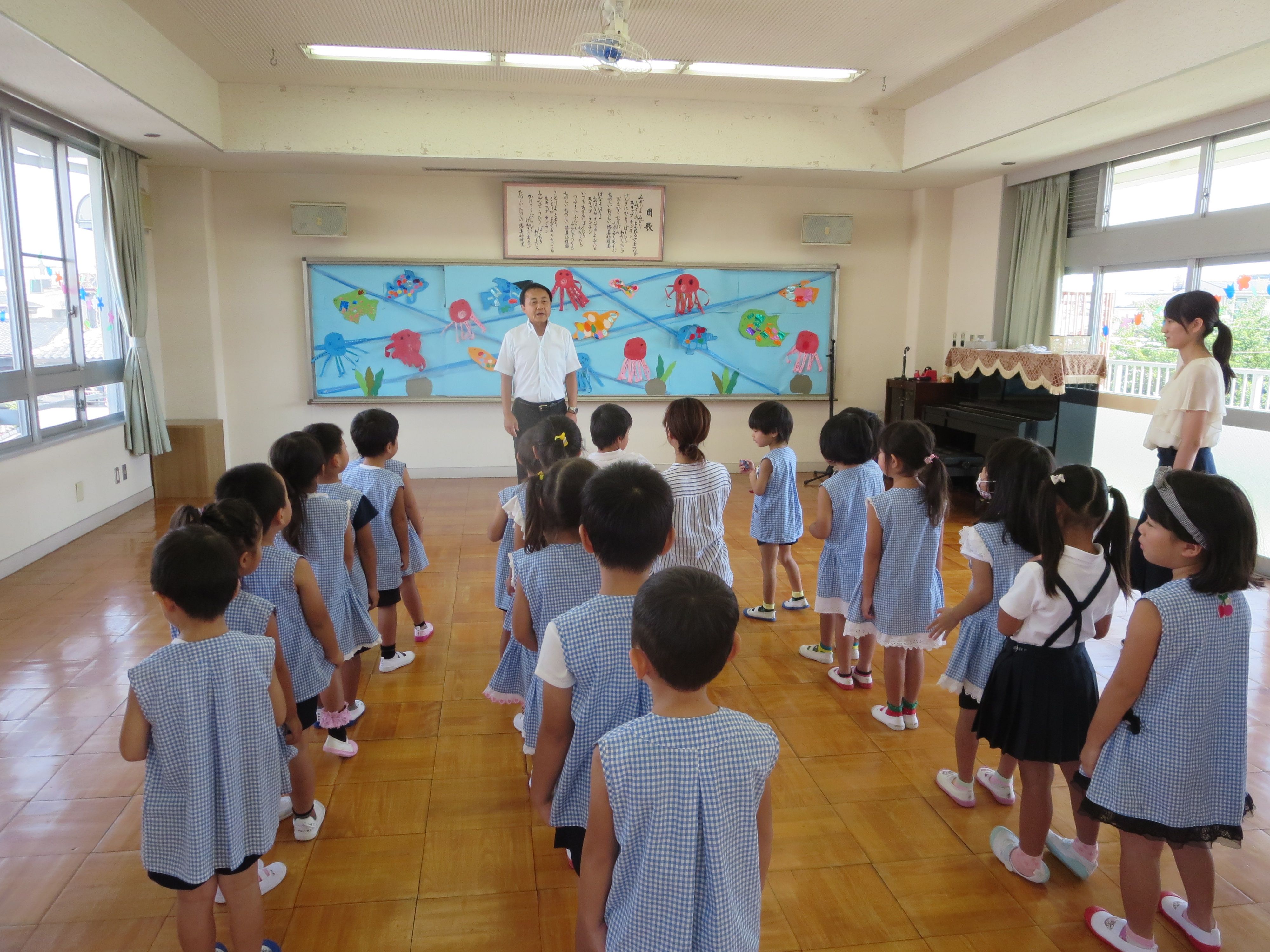 ２学期始業式