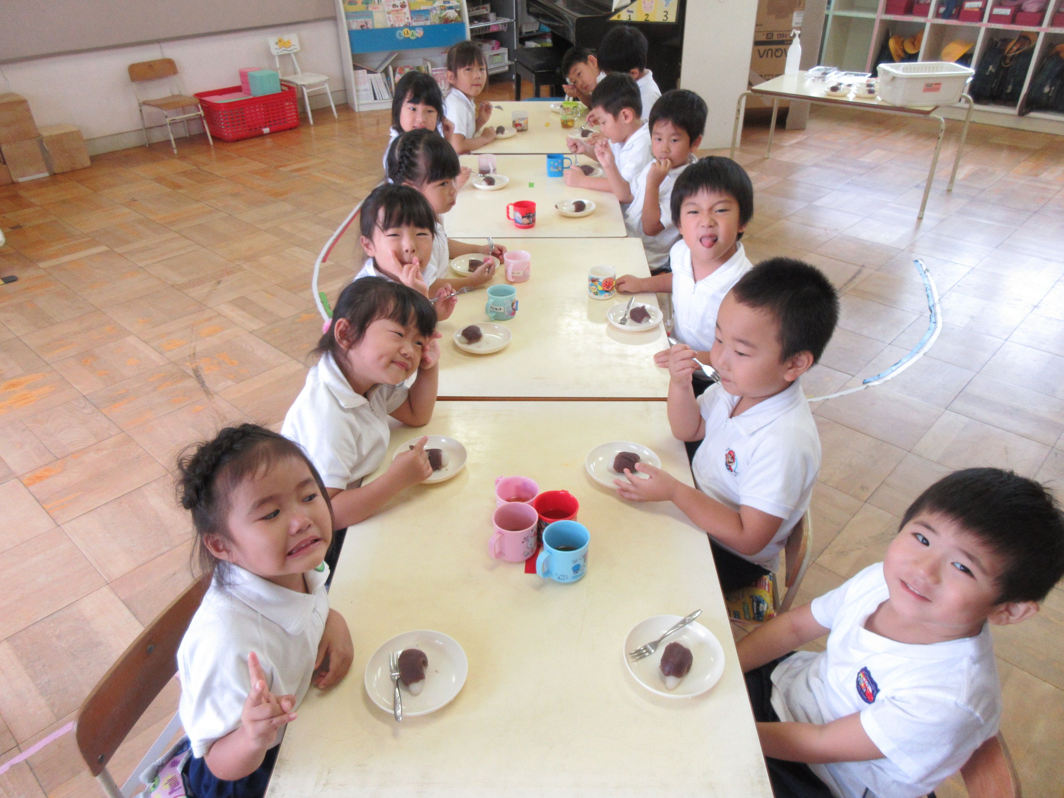 月見団子　４歳児