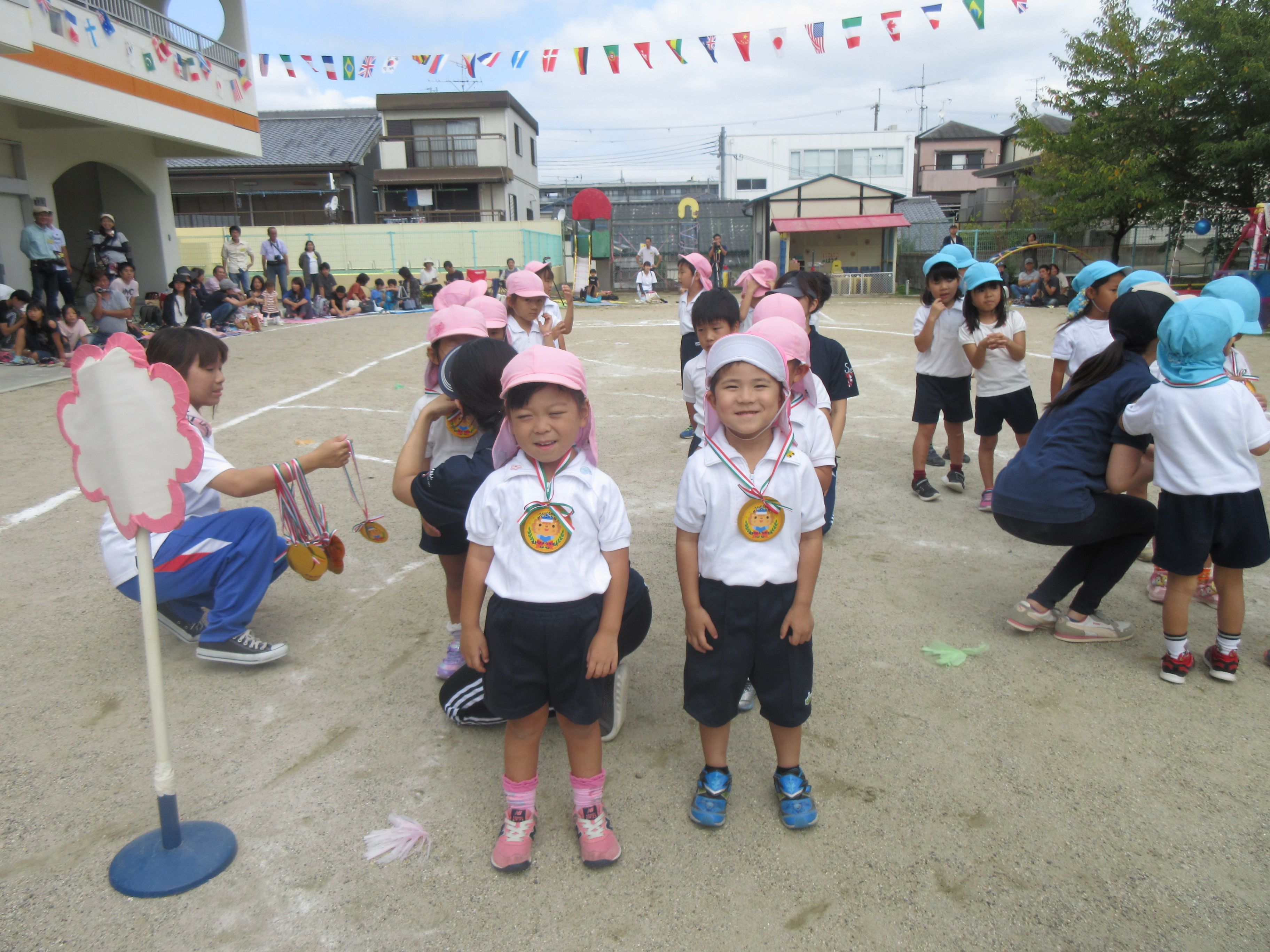 運動会　がんばったメダル