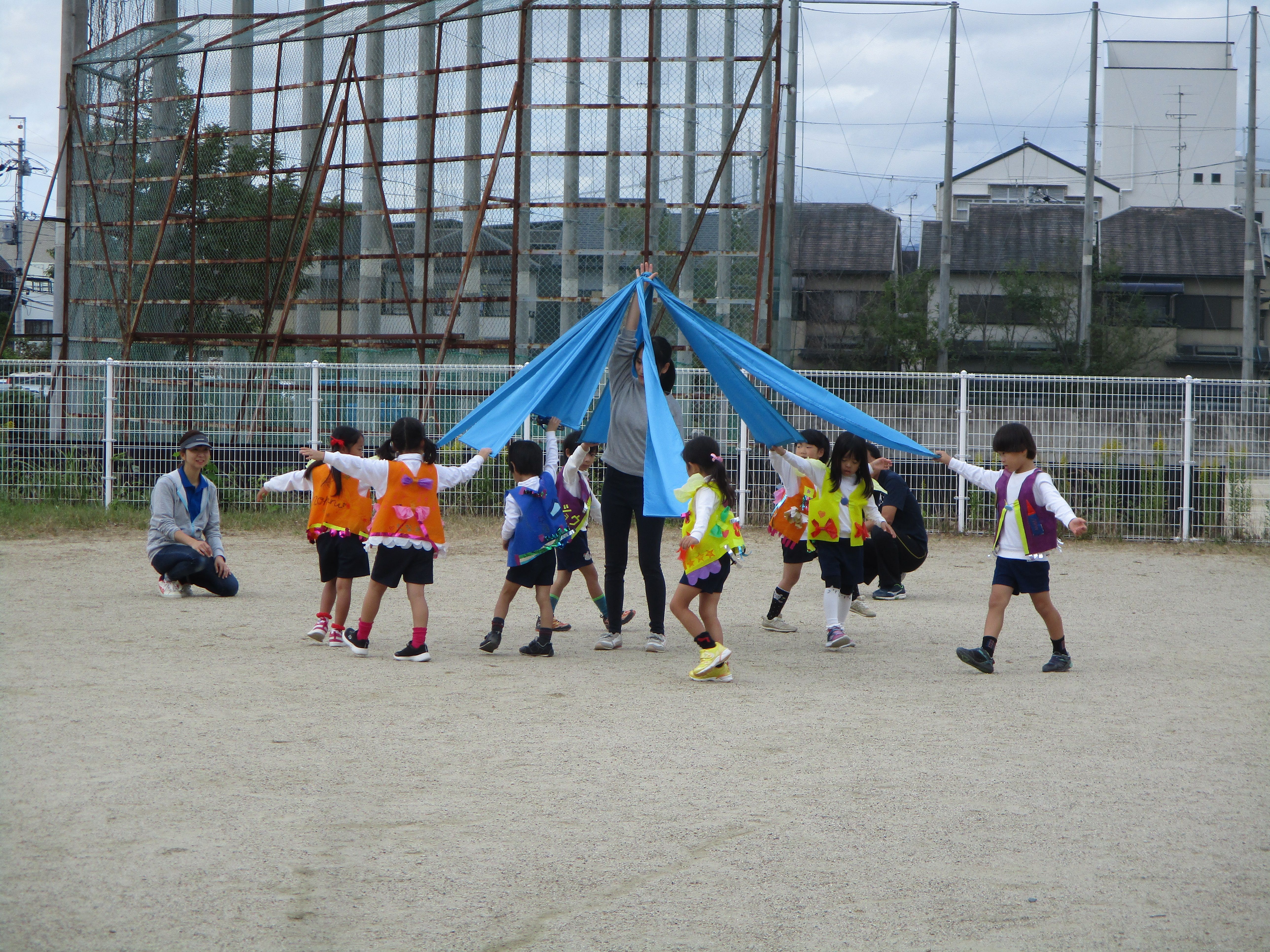保幼交流　見せ合いっこ