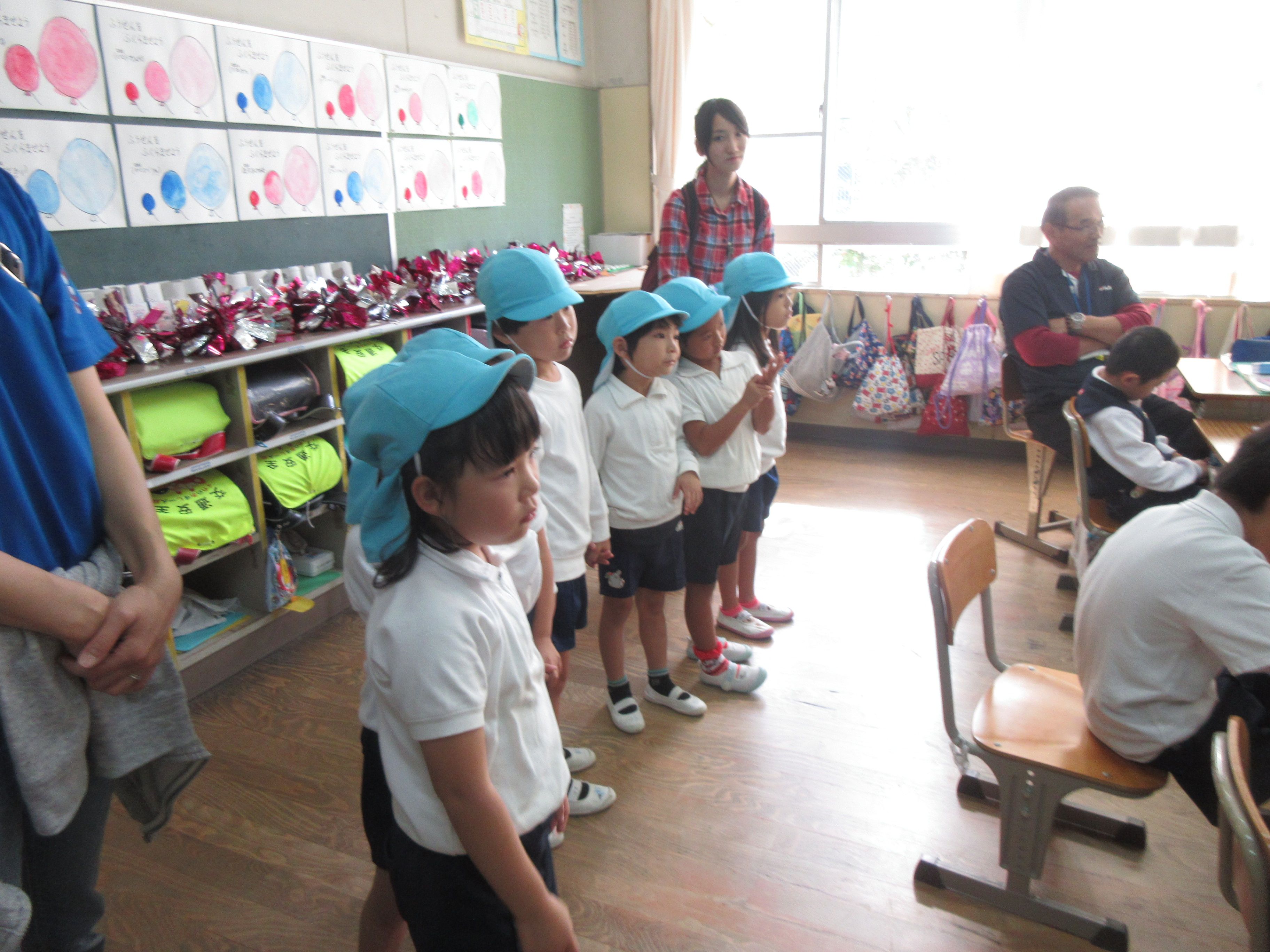 幼少交流　授業見学