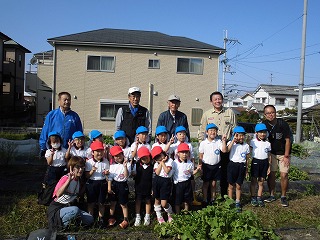 地域の方たちと園児