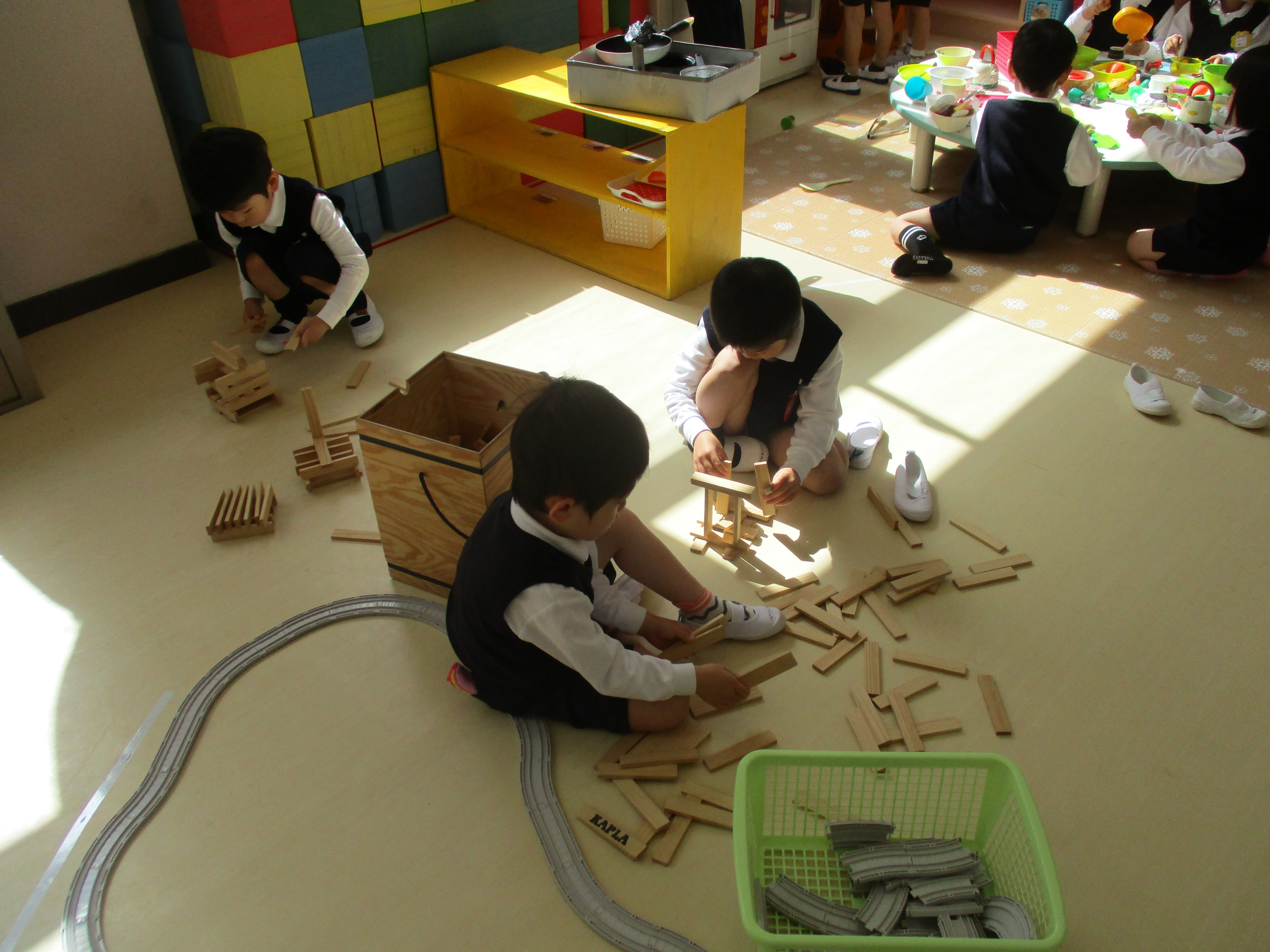 4歳児が入園して園児が揃いました画像6