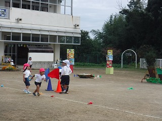 リレー遊び