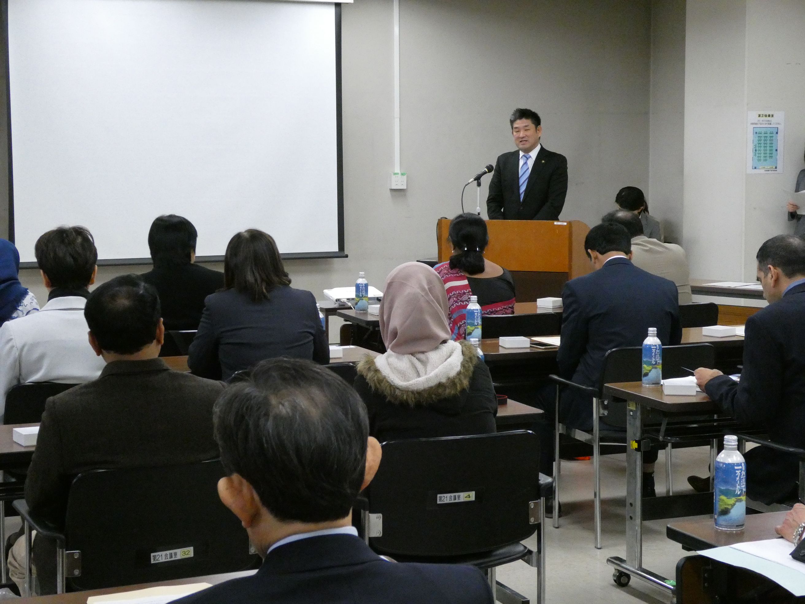 アジア福祉教育財団市長表敬訪問の画像