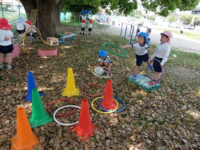 5歳児　木登りコース2