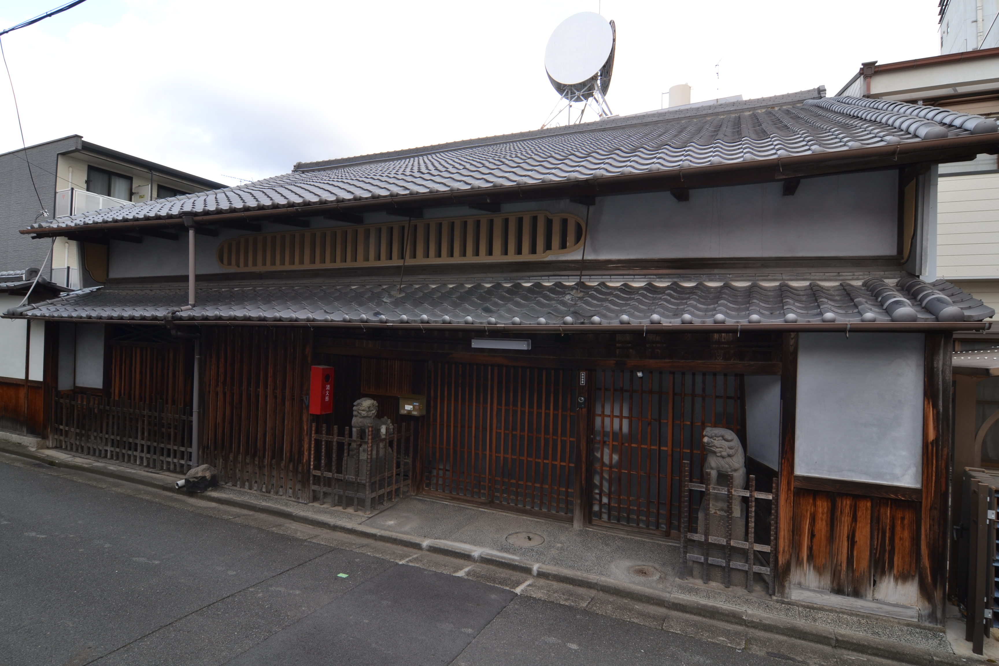 永井家住宅主屋 正面外観