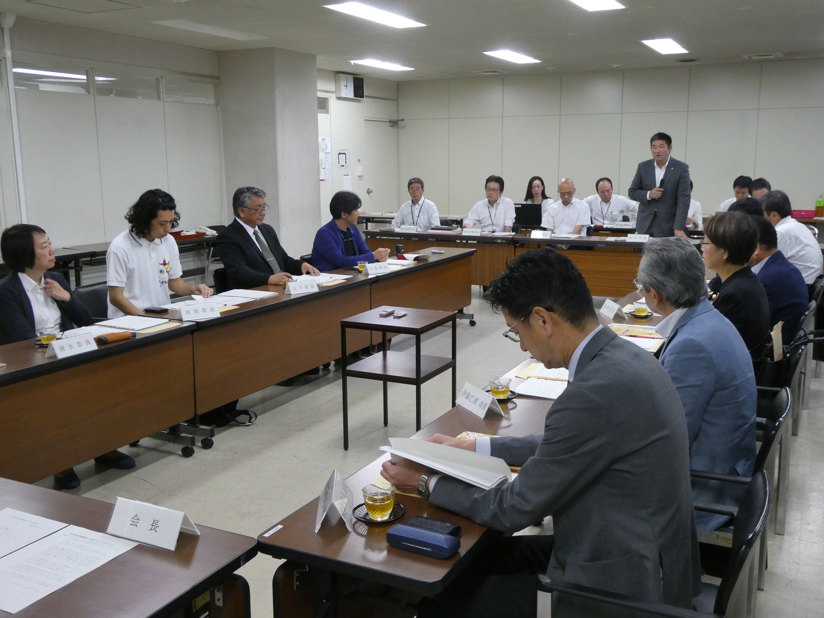 奈良市総合計画審議会第1回会議
