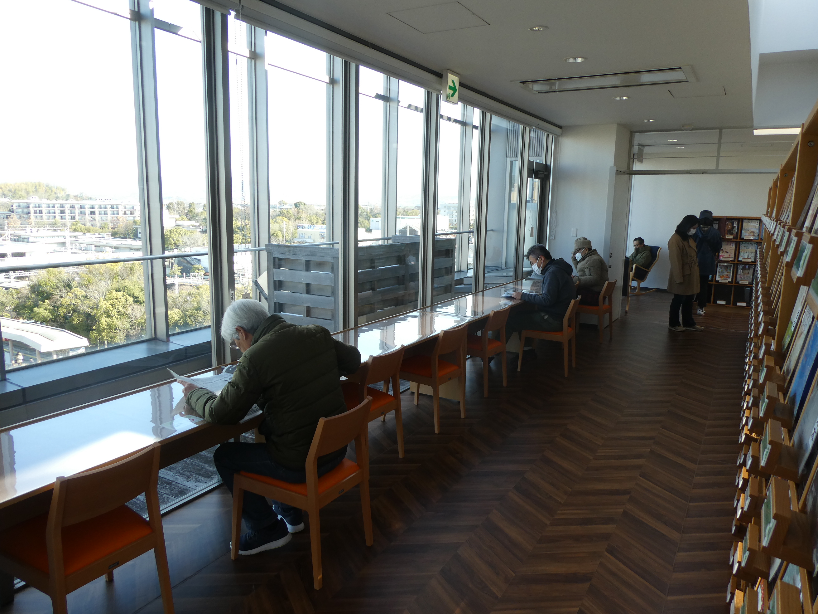 北部図書館リニューアルオープン視察