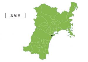 多賀城市の地図
