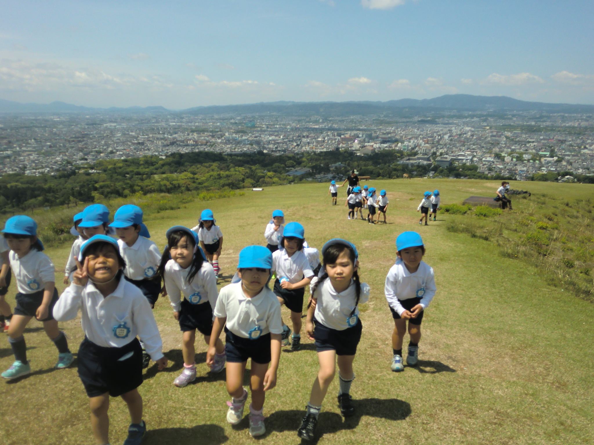 遠足5歳児そら組は若草山へ5月14日の画像