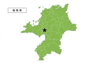 太宰府市の地図
