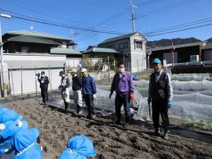 芋ほりのお世話をしてくださった地域の方々