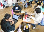 辰市小学校の授業の様子