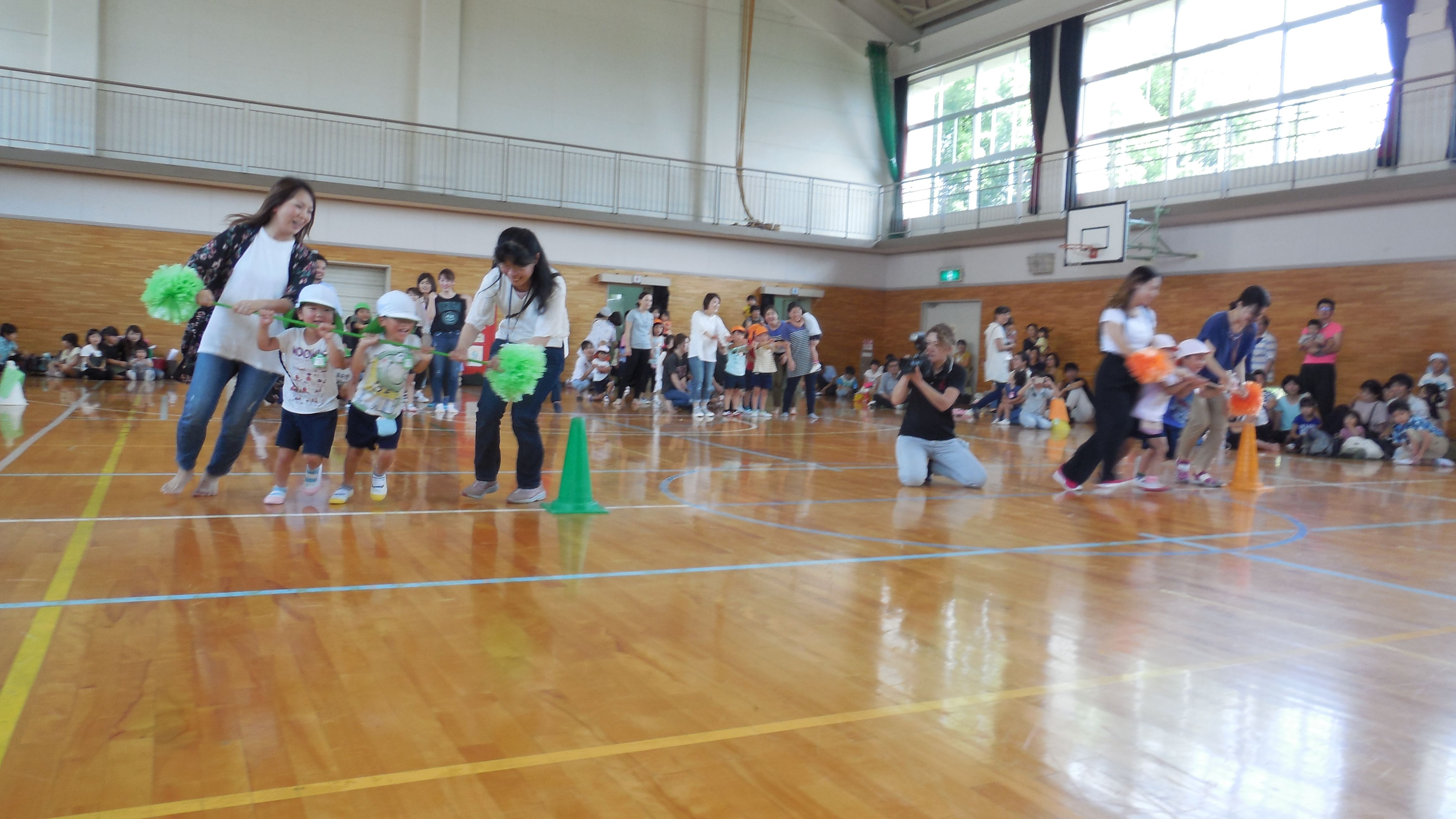 5歳児　台風の目