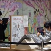 春日中学校の校外学習の様子1