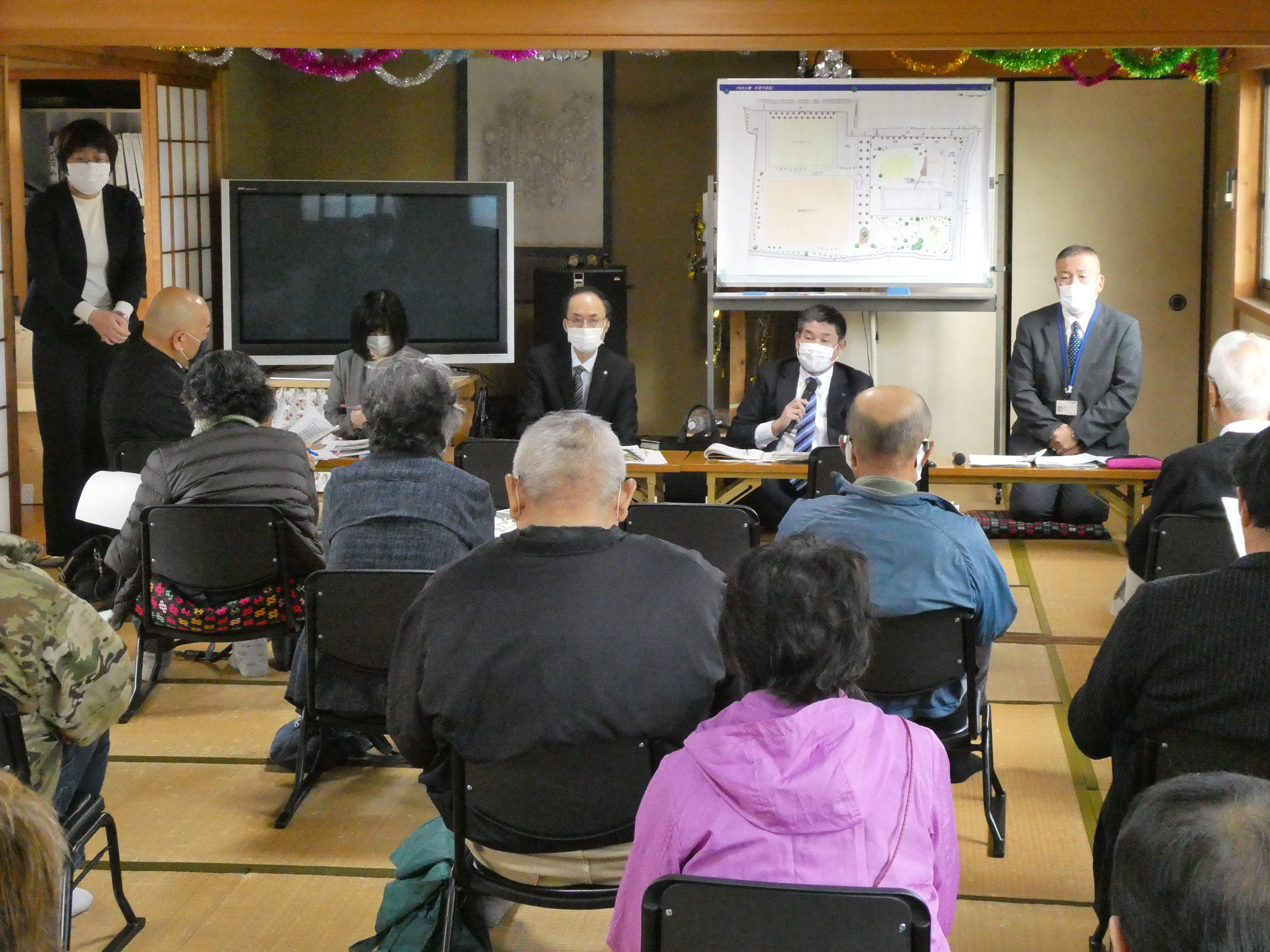 （仮称）子どもセンター建設に伴う地元説明会