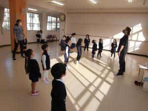 4歳児ダンス教室
