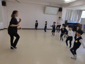 5歳児ダンス教室