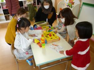 積み木遊び