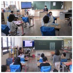 鼓阪小学校の授業の様子