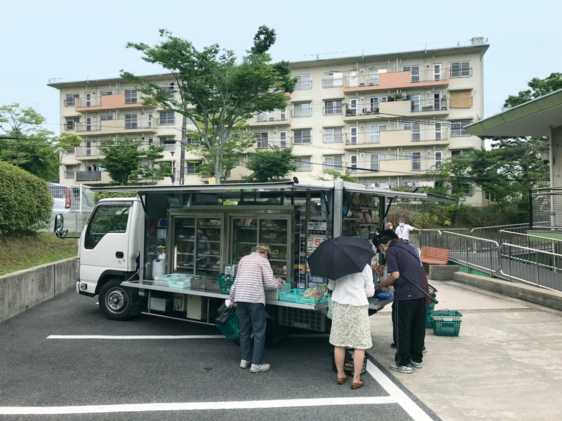 コープの移動販売