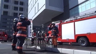 消防合同訓練の画像