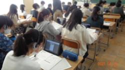 平城東中学校の授業の様子2