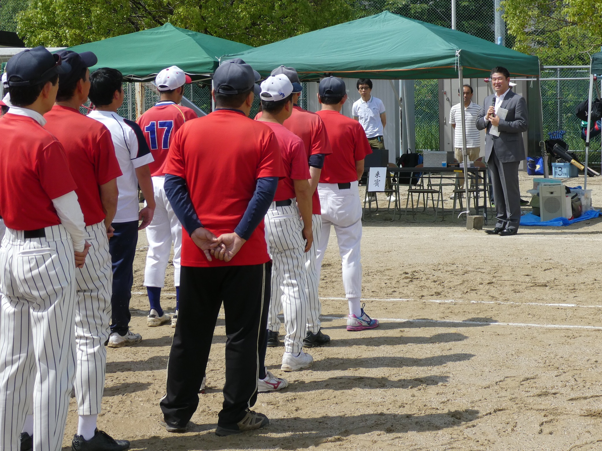 第24回左京・朱雀地区社協杯福祉ソフトボール大会の画像