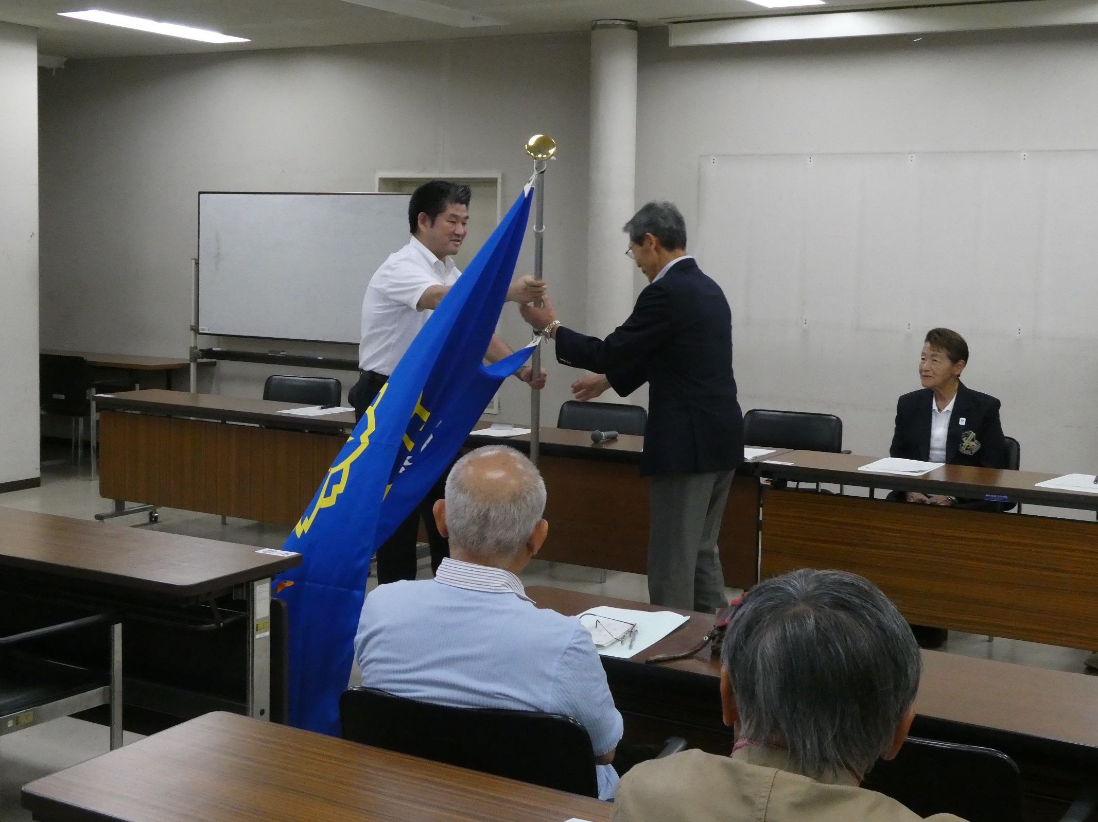 ならスポーツフェスティバル第69回奈良県民体育大会奈良市選手団結団式の画像