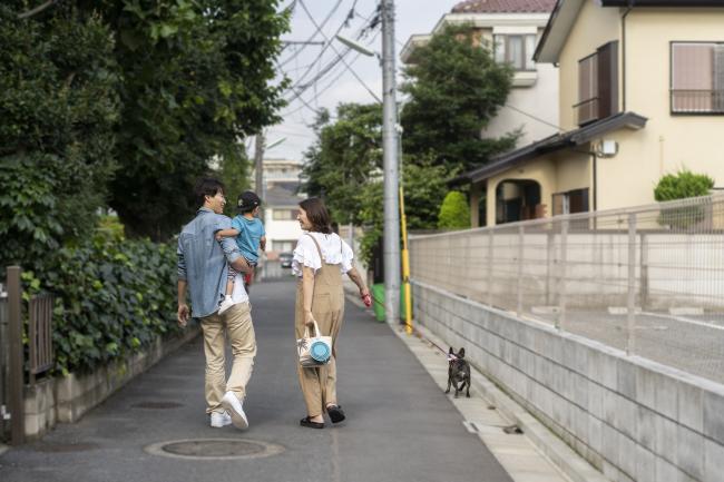 ３人のスナップ