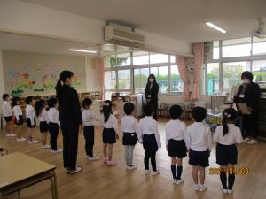 5歳始業式