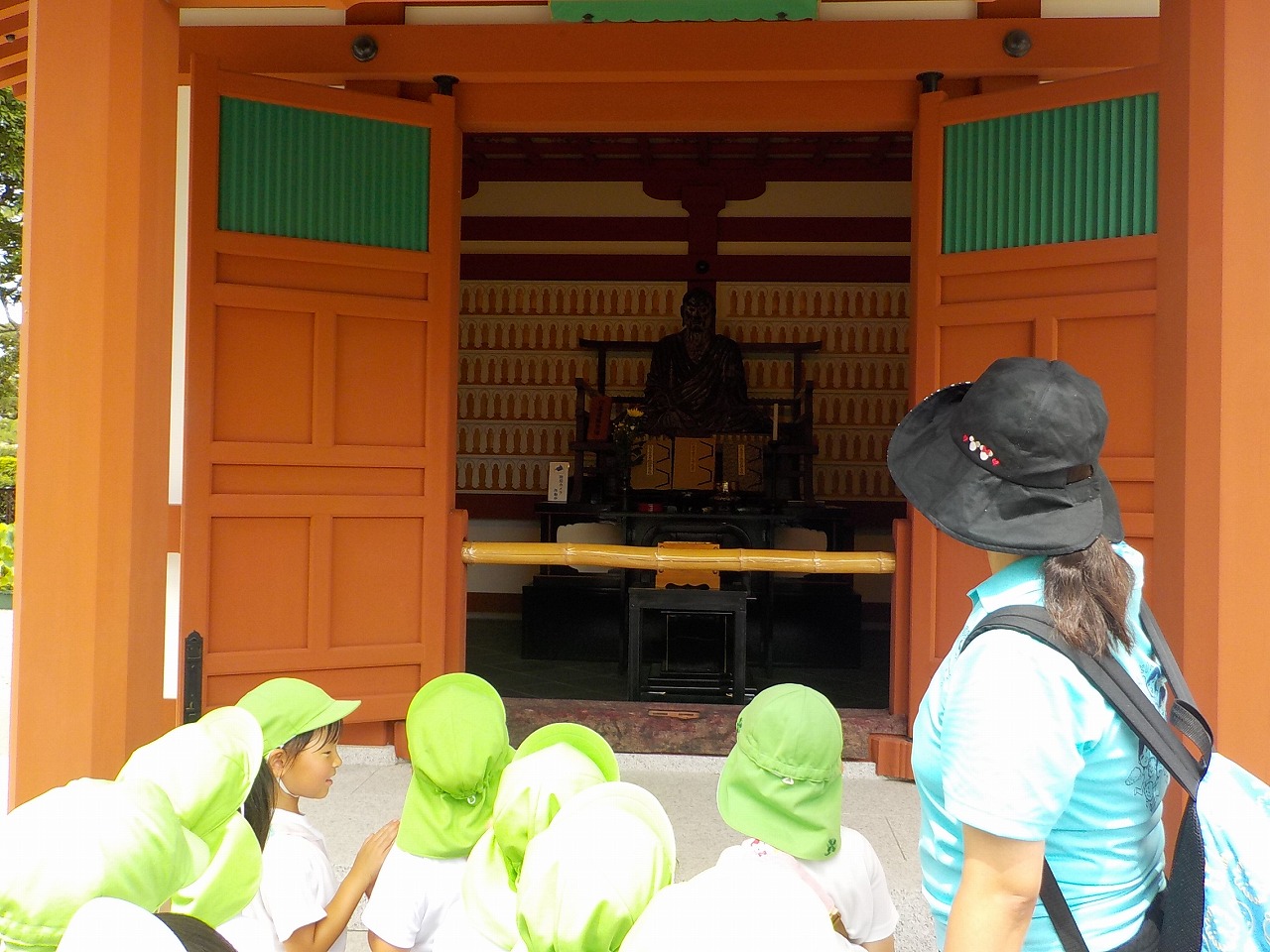 7月3日園外保育（喜光寺）の画像3