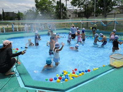 7月10日　プール参観の画像6