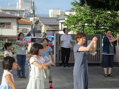 今日のラジオ体操参加者は76人の画像5