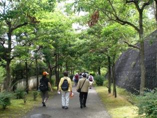 遊歩道の画像