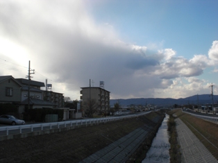 写真「岩井川沿い」