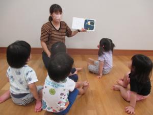 1歳　お月見