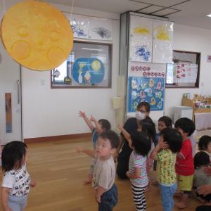 1歳　お月見