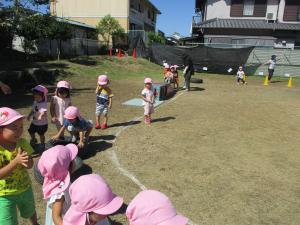 2歳児　サーキット遊び