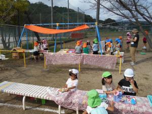 2学年で遊びました