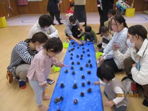 マツボックリ釣り