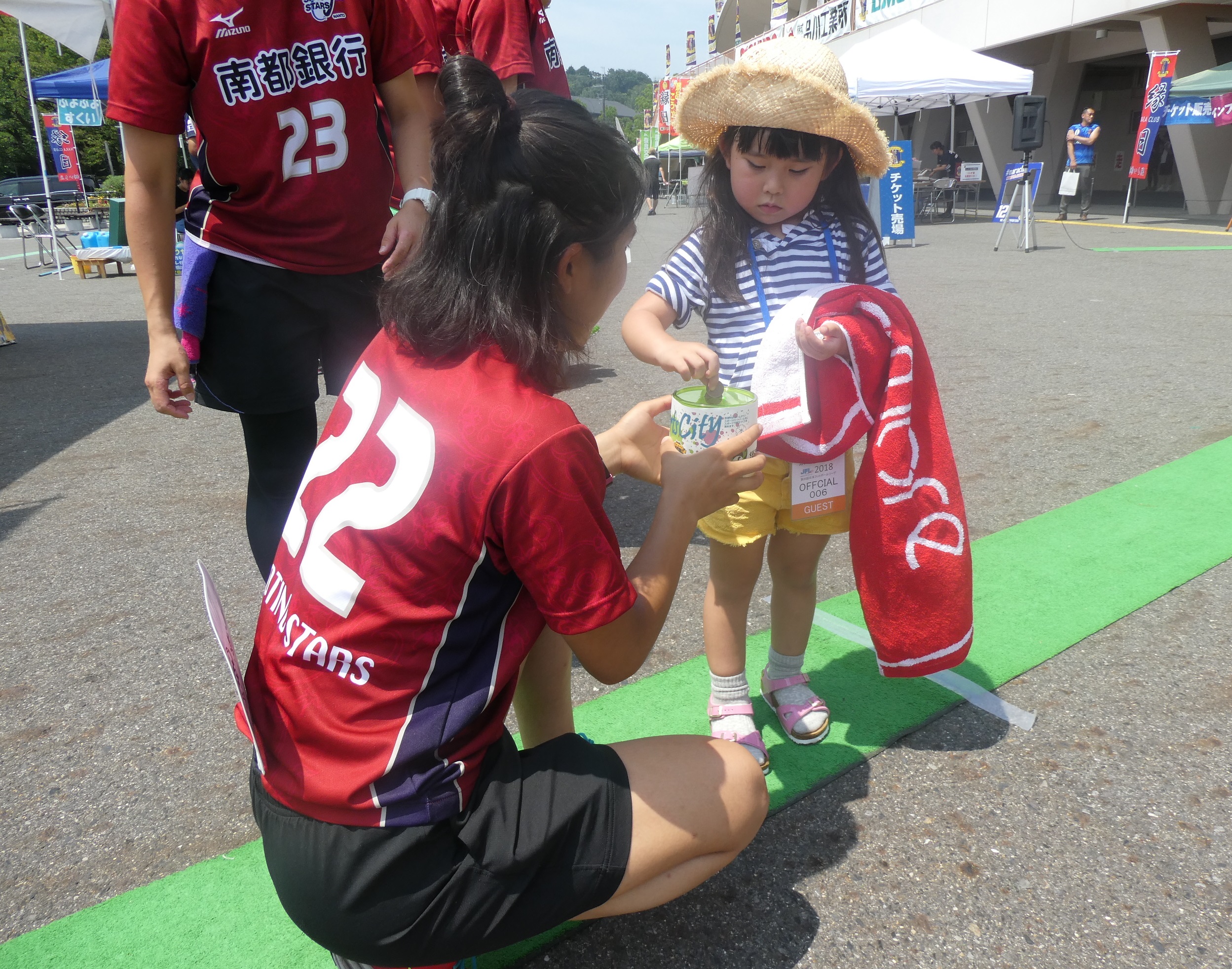 Top Sports City 奈良 災害募金活動の画像